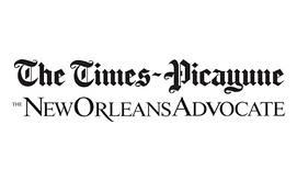 Logo of The Times-Picayune The New Orleans Advocate press where ENGin in the news